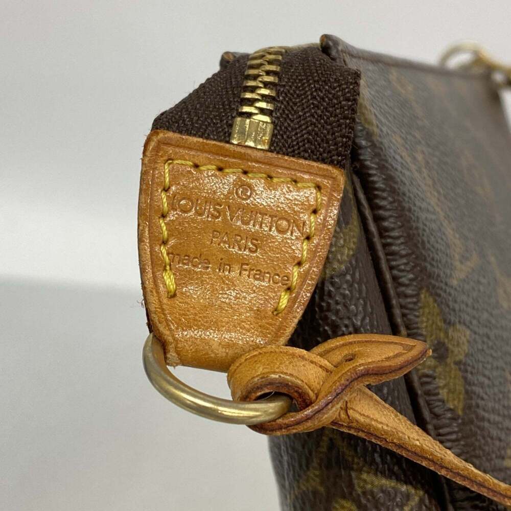 LOUIS VUITTON Brown Monogram Pochette Pouch - Picture 5 of 9